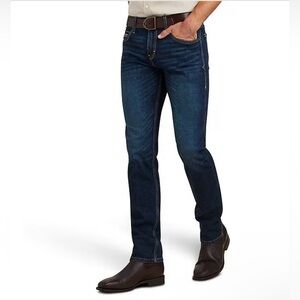 Ariat Dark Blue Slim Fit Jeans size 30x 38